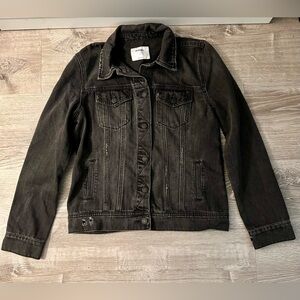 Old Navy Denim Jacket in Washed Black